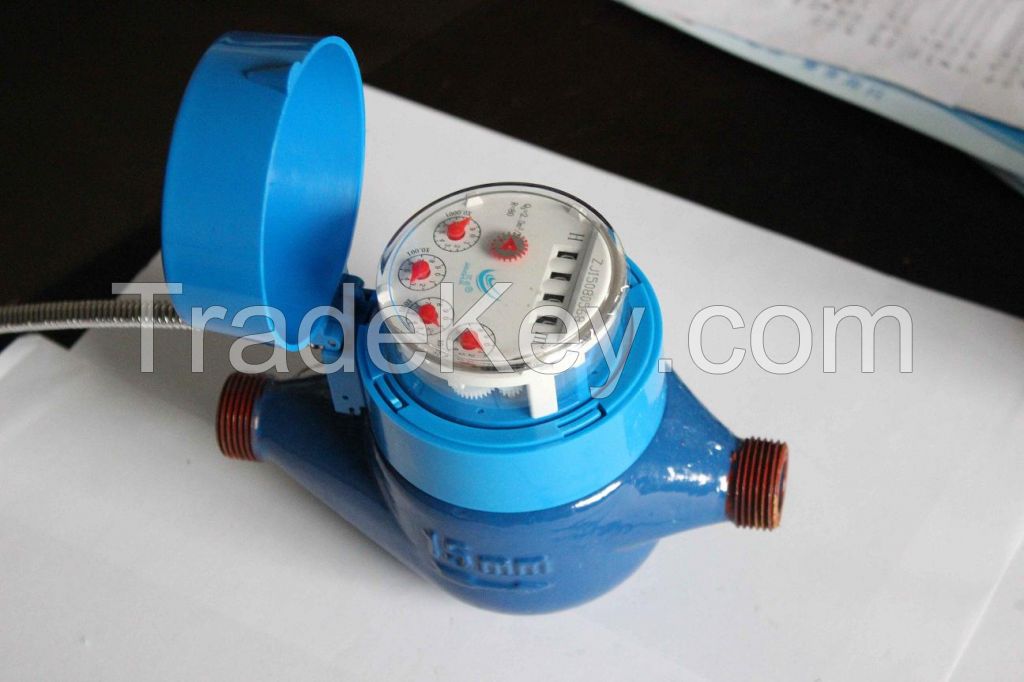 Photoelectric direct reading remote water meter