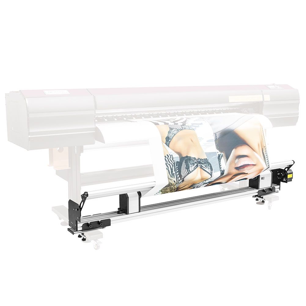 Take- up system T1 with tension bar for MIMAKI,MUTOH, EPSOPN, ROLAND inkjet printer