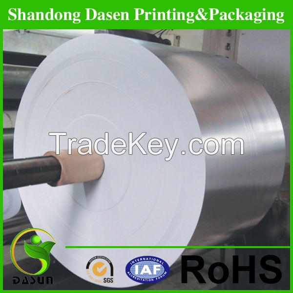 vacuum metallized paper, laser paper for cigarette box and beer lable