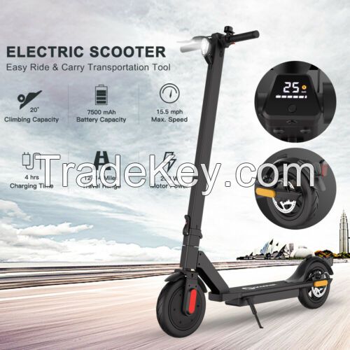 🛴FOLDING ELECTRIC SCOOTER 7.5AH BATT ADULT KICK E-SCOOTER SAFE URBAN COMMUTER🛴