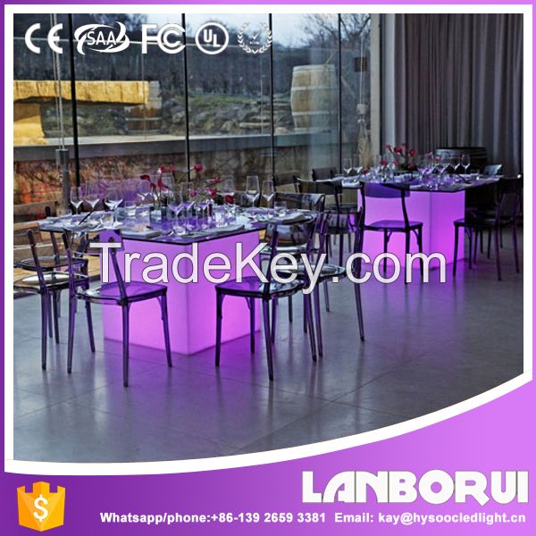 LED CUBE TABLE