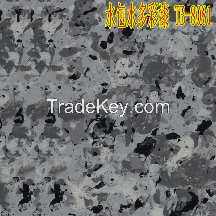 Tuba imitation granite paint for decorating the external walls