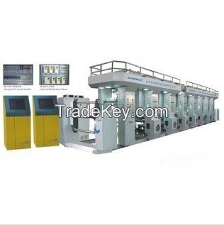 High speed gravure printing machine