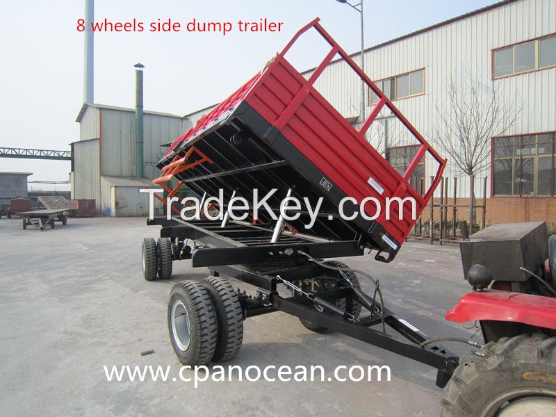 15 tons high quality agricultural  trailer for tractor