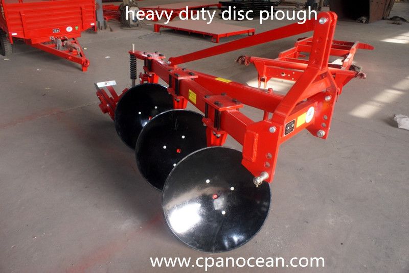 heavy duty disc plough with diameter 710mm discs