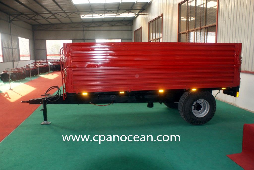 5 tons 3 way tipping farm trailer, quality trailer, cargo trailer