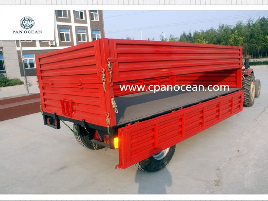 5 tons 3 way tipping farm trailer, quality trailer, cargo trailer