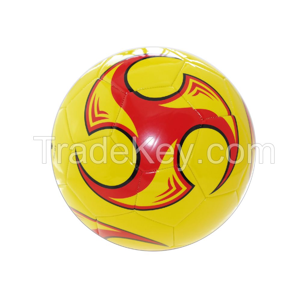 Popular PVC Promotional Soccer Ball, Customized Logo Printings are Accepted