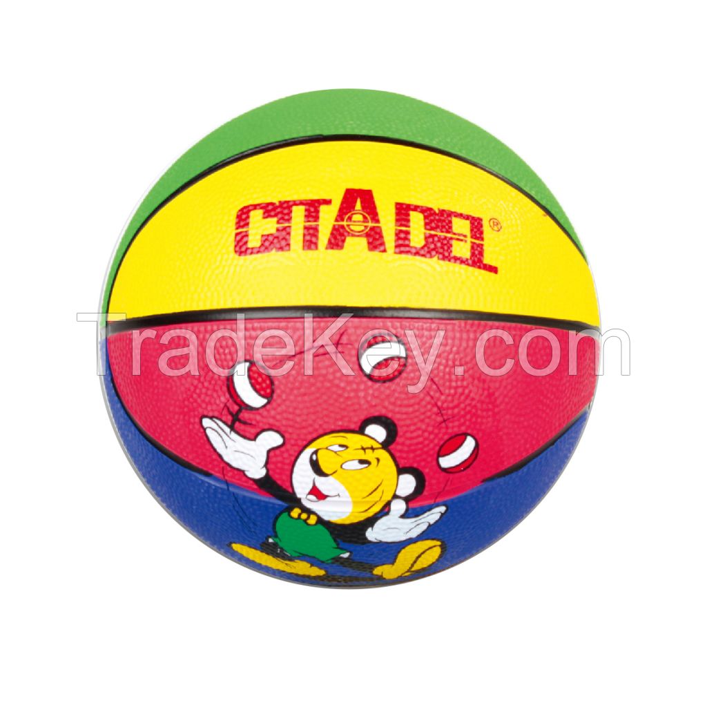 New style size 3 rubber basketball customized design and logo are welcome