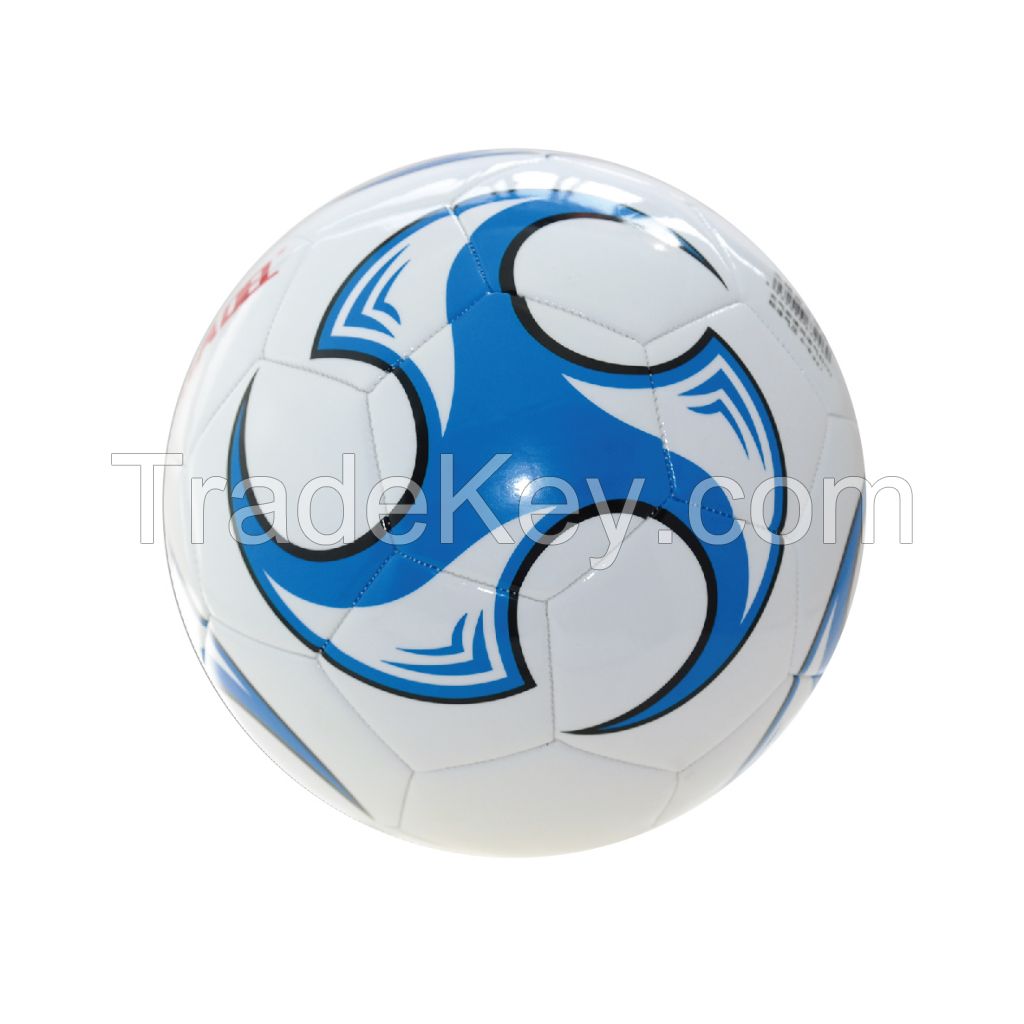 Popular PVC Promotional Soccer Ball, Customized Logo Printings are Accepted