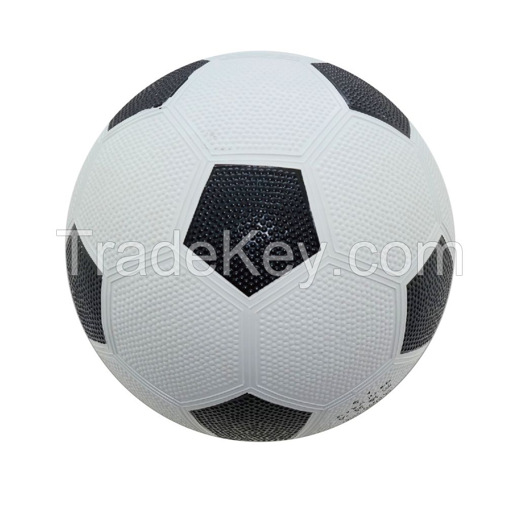 Rubber soccer ball on sale available for all sizes