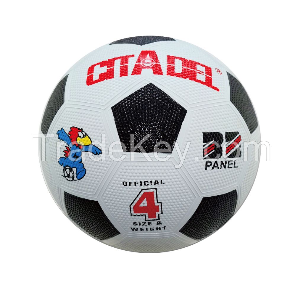 Rubber soccer ball on sale available for all sizes
