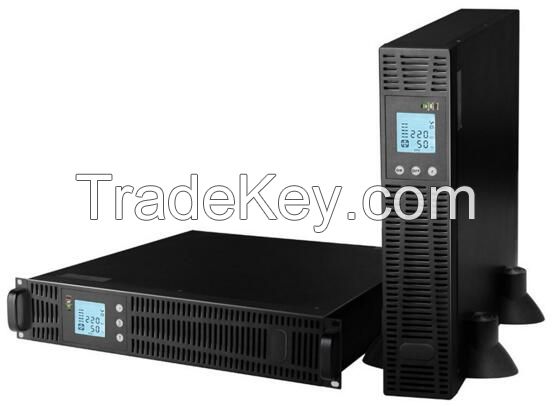 RM Series Online Rack Mounted UPS 1-10Kva Pure Sine Wave Uninterrupted Power Supply Tower Convertible
