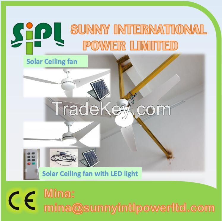 (solar) panel solar power system solar Ceiling fan 60 inch 30 wat tdecorative ceiling fan decorative ceiling fan