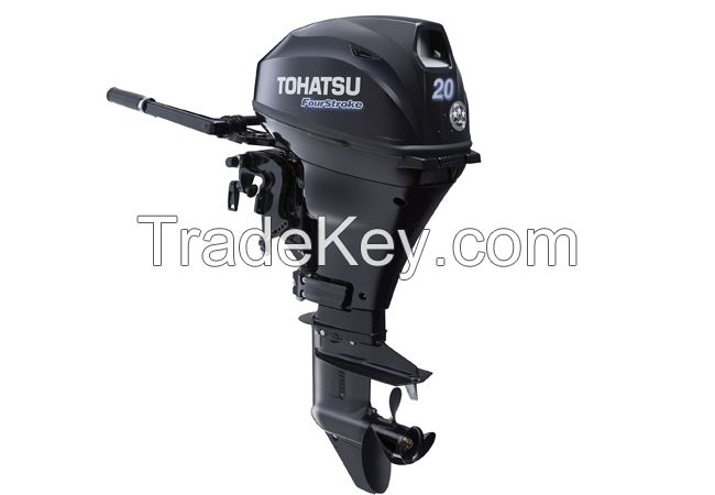2016 TOHATSU 20 HP MFS20DEFTS OUTBOARD MOTOR POWER TILT FOR SALE