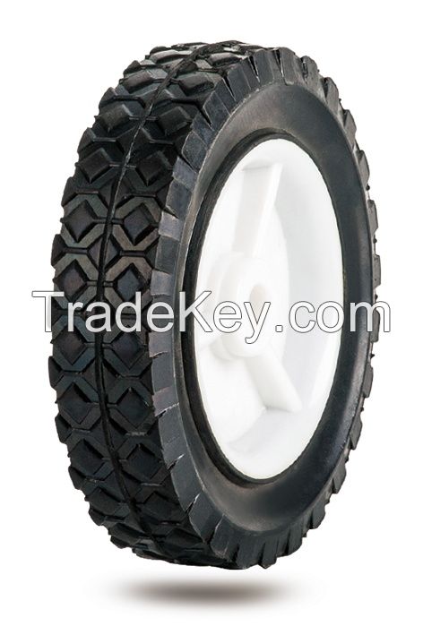 8.5 inch solid rubber wheel