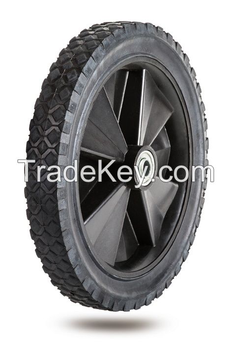 12 inch solid rubber wheel