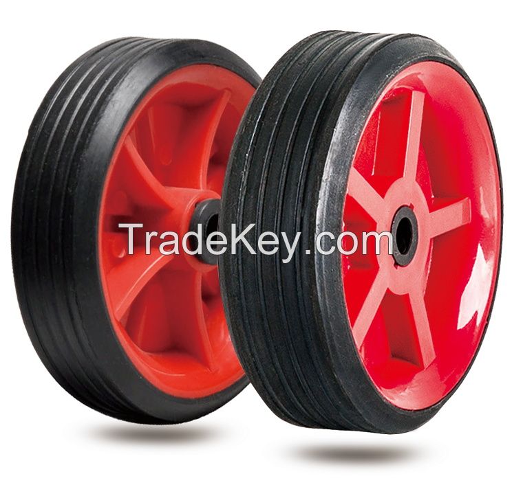 3.5 inch solid rubber wheel