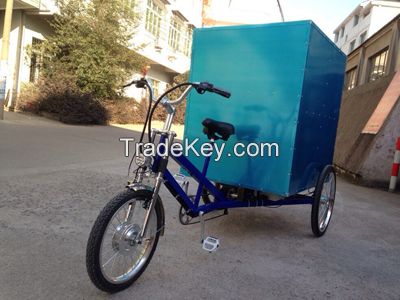  Full hard top Cargo Trike ,electric system