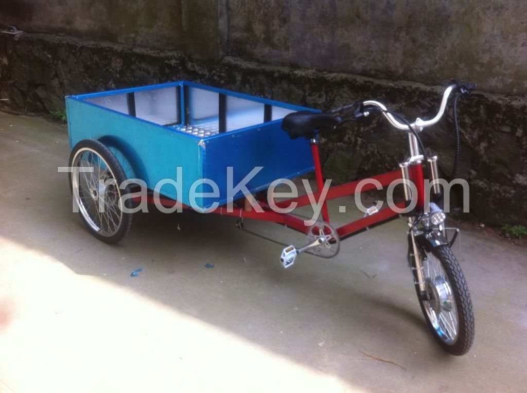 Electric Open top Cargo Trike