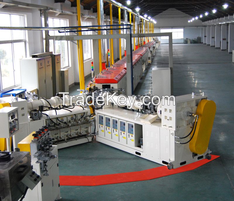 epdm co-rubber extrusion microwave vulcanization line rubber machine