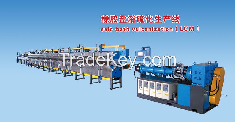 90-20D LCM saltbath vulcanization line rubber curing machine