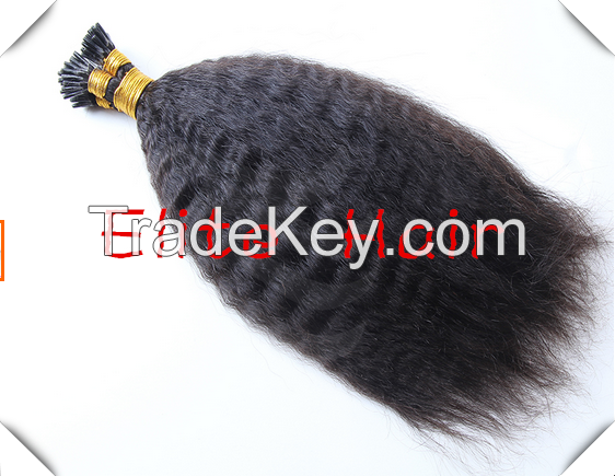 100% remy cheap wholesale I tip Hair Extension
