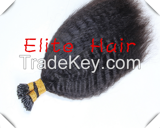 100% remy cheap wholesale I tip Hair Extension