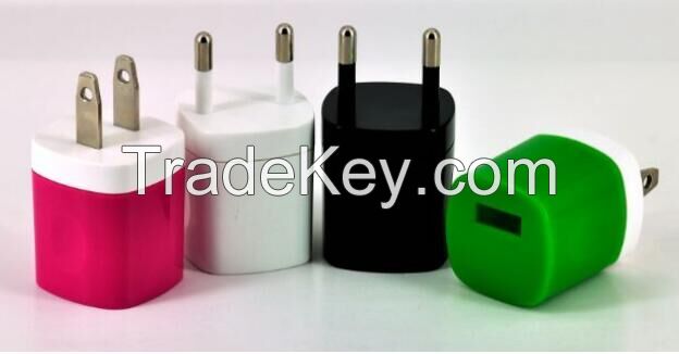 GT-T03 1 USB port car charger of multi color