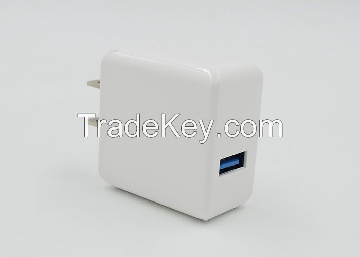 Hot selling single USB travel charger