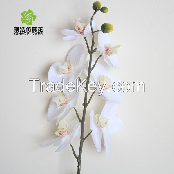 fake flower for decoration fabric phalaenopsis