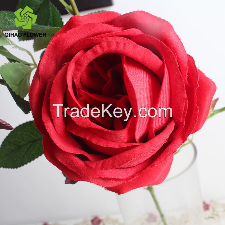 hot sale cheap price for artificial craft rose flower