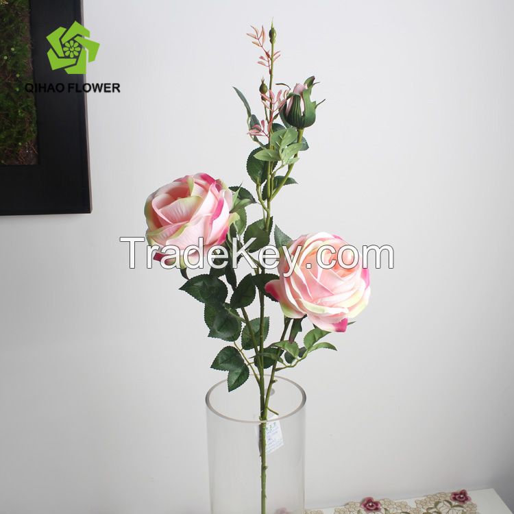 hot sale cheap price for artificial craft rose flower