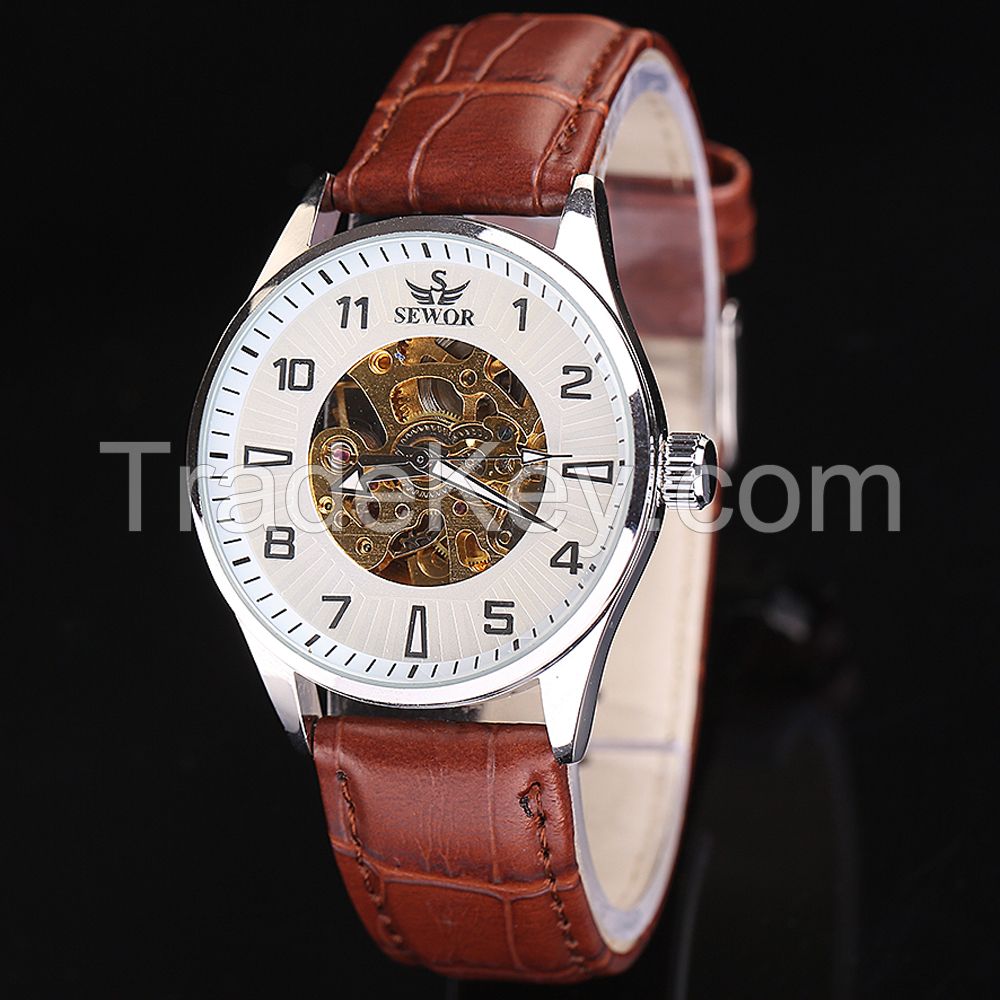 Montres De Luxe Marque Cuir Montre Homme Montre En Acier Montre Hommes Montre Mecanique