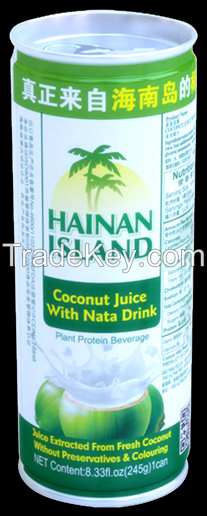 Coconut Juice with Nata Drink