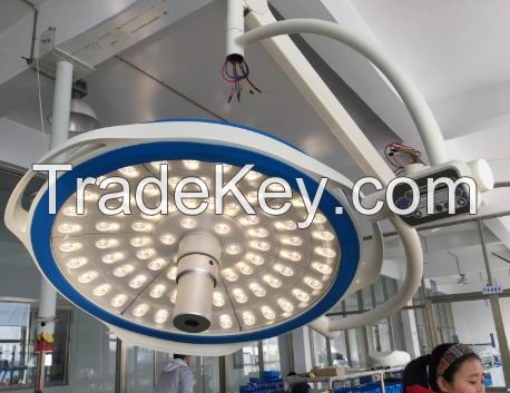 Hot sale LEWIN LED 700/500 surgery lamp/hospital theatre light/OT light with camera outside