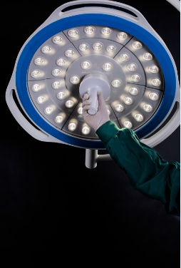 surgery lamp/hospital theatre light/OT light with camera outside