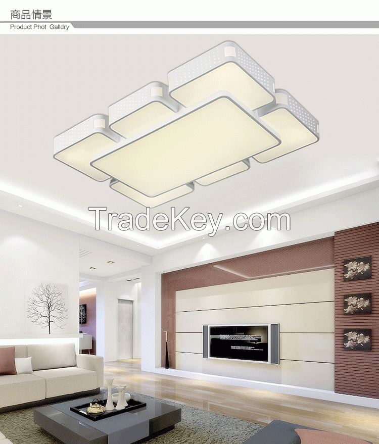 actory price Hot sale led fancy ceiling light &amp; for hotel living room lights BZN-CL0106