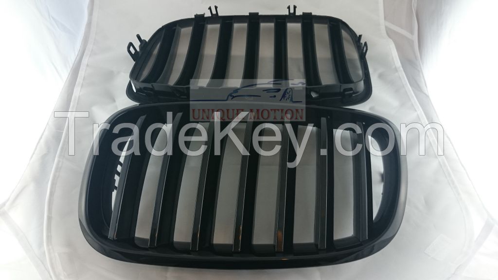 Grille for E70 (X5)/E71 (X6) (OEM) Shiny Black ABS & Painted 2007~2013