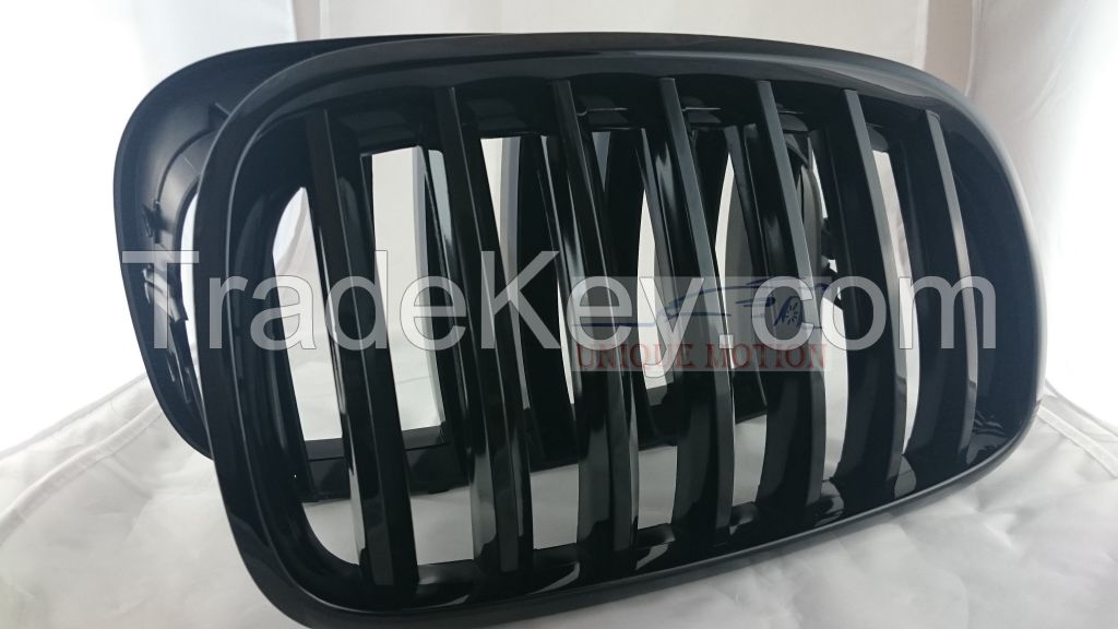 Grille for E70 (X5)/E71 (X6) (OEM) Shiny Black ABS & Painted 2007~2013 