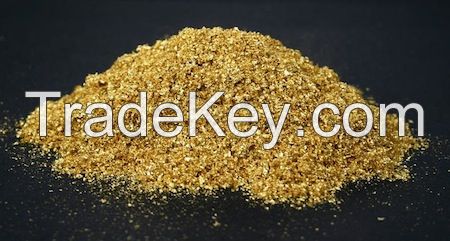 Alluvial Gold Dore Bars and Dust