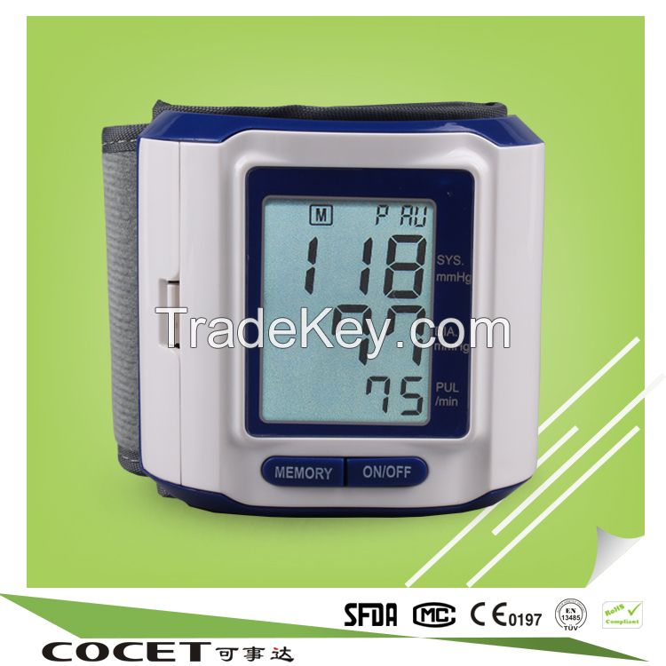 COCET medical wrist electronic blood pressure monitor