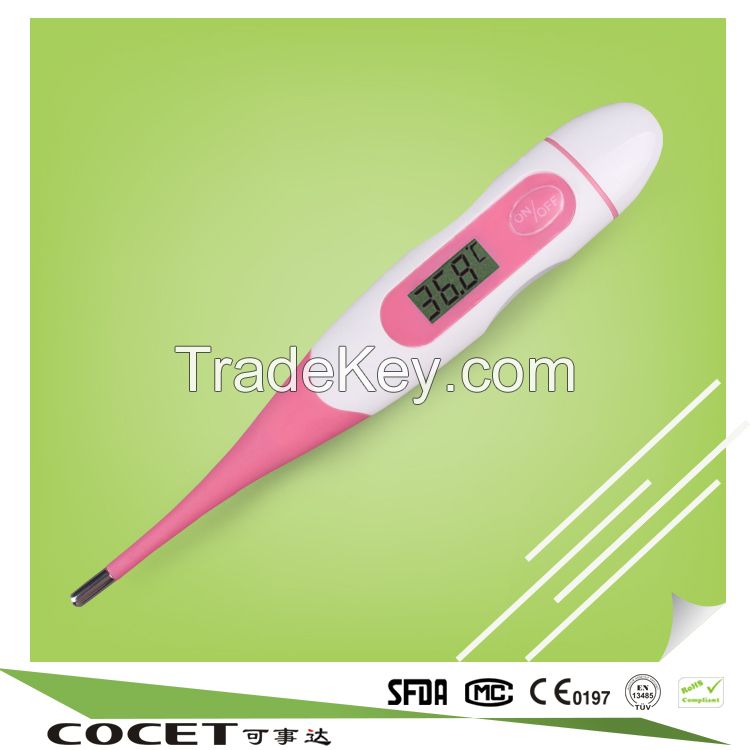 COCET flexible type digital thermometer for human body