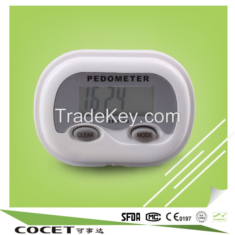COCET digital pedometer with time for weight loss