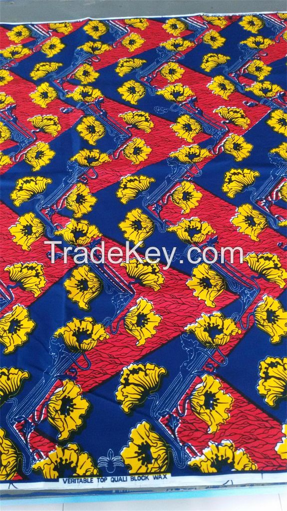 African real/imitation wax printed cloth