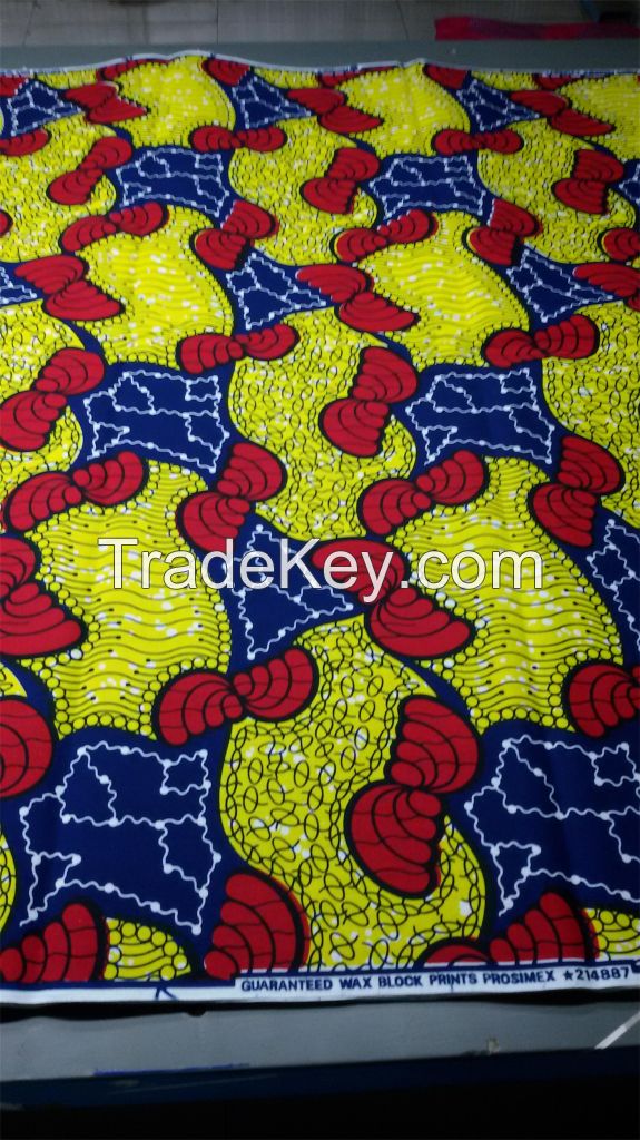 African real wax cloth By Linqin Sanhe textile group conpany