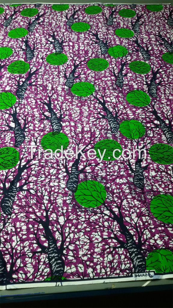 African real wax printed cloth