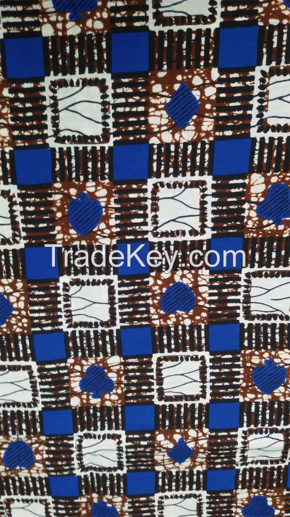 African real/imitation wax printed cloth