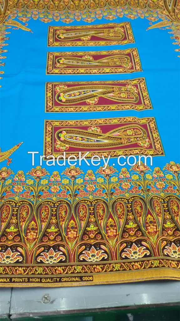 African real wax printed cloth