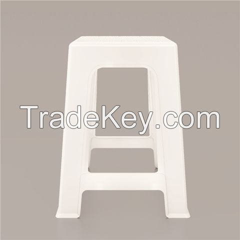 Plastic chair osaka high stool F1020 white